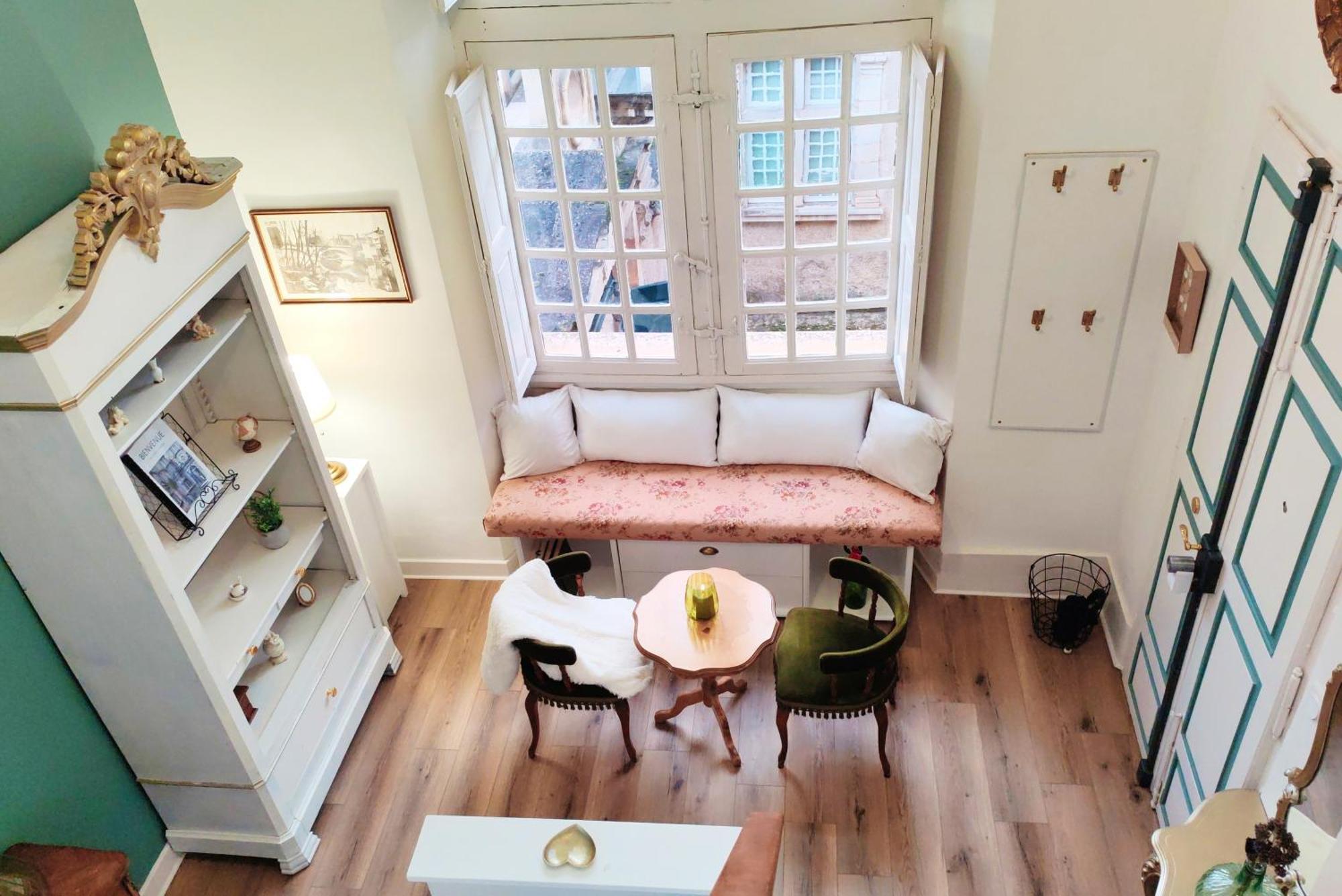 Appartement Bulle D'Antan En Coeur De Ville - Monument Classe Historique - Grand Jaccuzi Castres  Kamer foto